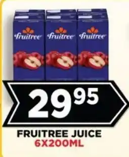 Goal Supermarket Fruitree Juice offer