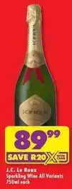 Shoprite Sparkling wine offer