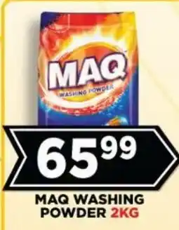 Goal Supermarket MAQ WASHING POWDER offer