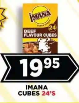 Goal Supermarket IMANA BEEF FLAVOUR CUBES offer
