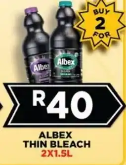 Goal Supermarket Albex Thin Bleach offer