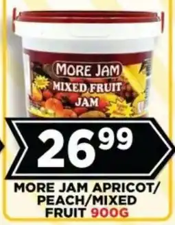 Goal Supermarket More jam apricot/ peach/ mixed fruit offer