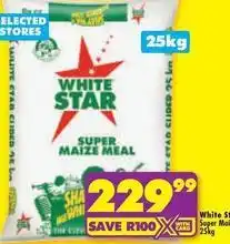 Shoprite White star - super maize meal offer
