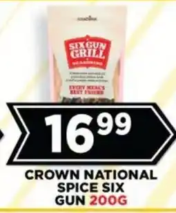 Goal Supermarket Six Gun Grill Seasoning offer