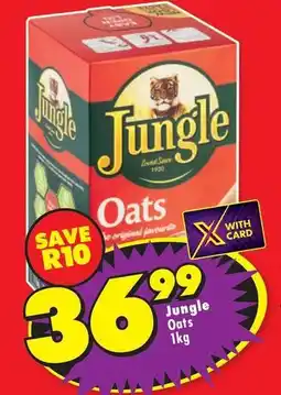 Shoprite Jungle oats - oats offer