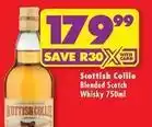 Shoprite Scottish collie - blended scotch whisky offer