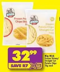 Shoprite Frozen - potato chips straight cut fries offer