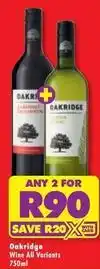 Shoprite Salomon - wine all variants offer