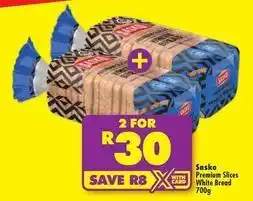 Shoprite Sasko - premium slices white bread offer
