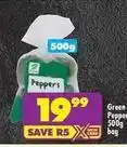 Shoprite Green peppers offer