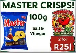 Foodeez Master Crisps offer