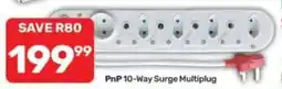 Pick n Pay PnP 10-Way Surge Multiplug offer
