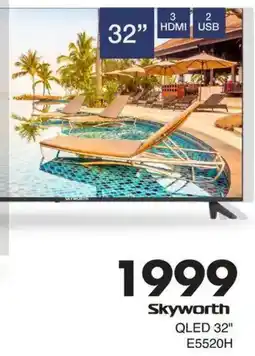 Save Hyper Skyworth QLED 32" TV offer