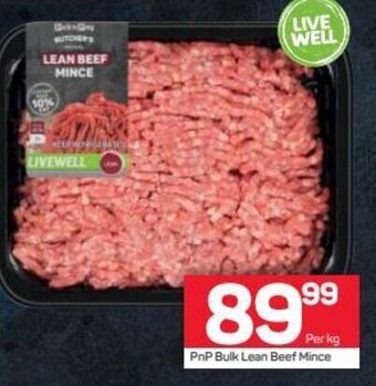 Pick n Pay PnP Bulk Lean Beef Mince offer