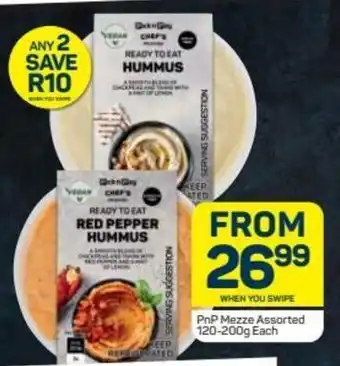 Pick n Pay PnP Mezze Assorted 120-200g offer