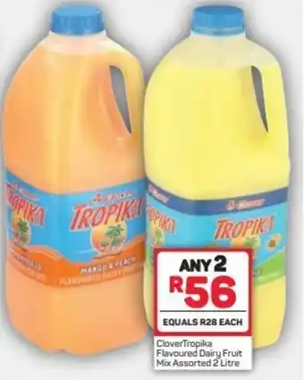 Pick n Pay CloverTropika Flavoured Dairy Fruit Mix Assorted 2 Litre offer