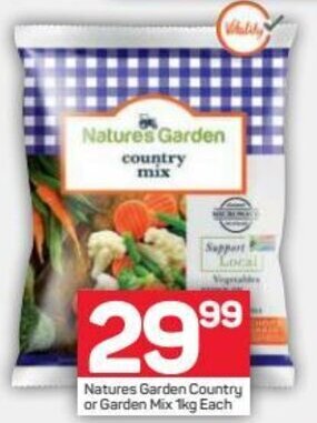 Natures Garden Country or Garden Mix 1kg
