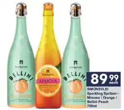 President Hyper Bellini Sparkling Spritzer offer