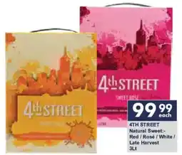 President Hyper 4th STREET Natural Sweet offer