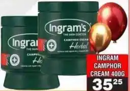 Advance Cash n Carry Ingram's Camphor Cream offer