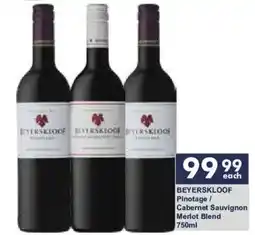President Hyper BEYERSKLOOF Pinotage / Cabernet Sauvignon Merlot Blend offer