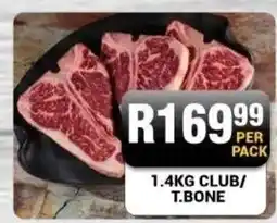 Chikro Food Market 1.4KG CLUB/ T.BONE offer