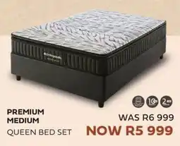 The Bed Shop Orthopaedic Premium Medium Queen Bed Set offer