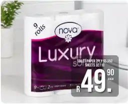 West Pack Lifestyle nova Luxury Toilet Paper offer