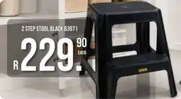 West Pack Lifestyle 2 STEP STOOL BLACK 63971 offer