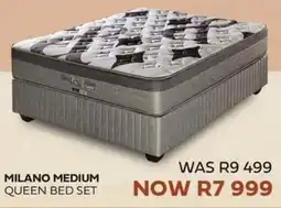 The Bed Shop Milano Medium Queen Bed Set offer