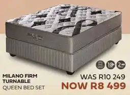 The Bed Shop Sleepy Head Milano Firm Turnable Queen Bed Set offer