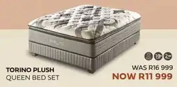 The Bed Shop Torino Plush Queen Bed Set offer