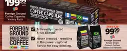Checkers Foreign Ground Coffee Capsules Variety Pack offer