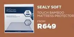 The Bed Shop SEALY SOFT TOUCH BAMBOO MATTRESS PROTECTOR offer