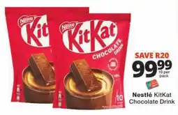 Checkers Nestlé KitKat Chocolate Drink offer