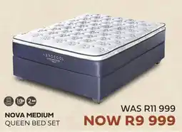 The Bed Shop AEROCOOL NOVA MEDIUM QUEEN BED SET offer