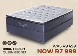 The Bed Shop Aerocool Orion Medium Queen Bed Set offer