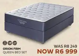 The Bed Shop AEROCOOL ORION FIRM QUEEN BED SET offer