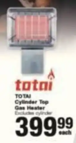 Build It totai Cylinder Top Gas Heater offer