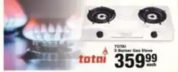 Build It totni 2 Burner Gas Stove offer