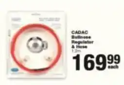 Build It CADAC Bullnose Regulator & Hose offer