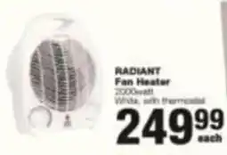 Build It RADIANT Fan Heater offer