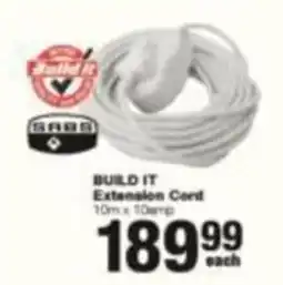 Build It BUILD IT Extension Cord offer