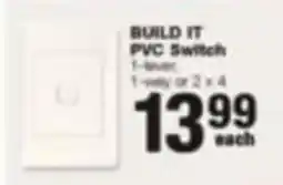 Build It BUILD IT PVC Switch offer