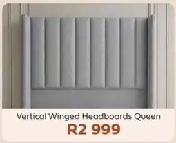 The Bed Shop Vertical Winged Headboards Queen offer