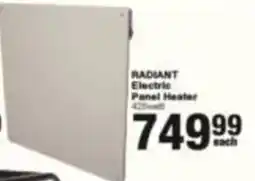 Build It RADIANT Electric Panel Heater offer
