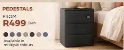 The Bed Shop PEDESTALS offer