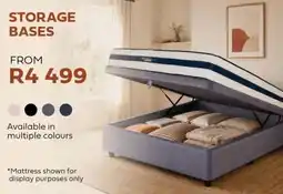 The Bed Shop Storage Bases offer