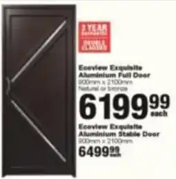 Build It EcoView Exquisite Aluminium Full Door offer