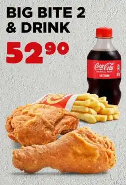 Hungry Lion Big Bite 2 & Drink offer